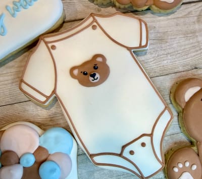 All photos — custom decorated cookies by Dreams of Buttercream