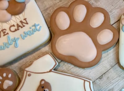 All photos — custom decorated cookies by Dreams of Buttercream