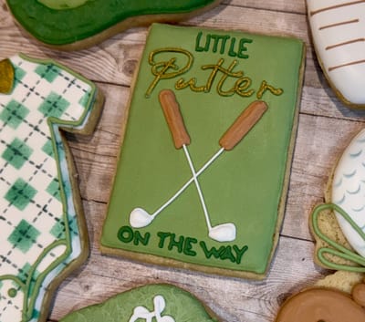 All photos — custom decorated cookies by Dreams of Buttercream