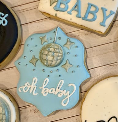 All photos — custom decorated cookies by Dreams of Buttercream