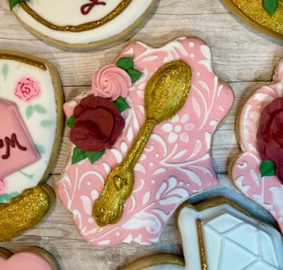 All photos — custom decorated cookies by Dreams of Buttercream
