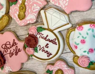 All photos — custom decorated cookies by Dreams of Buttercream