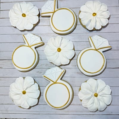 All photos — custom decorated cookies by Dreams of Buttercream