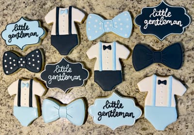 All photos — custom decorated cookies by Dreams of Buttercream