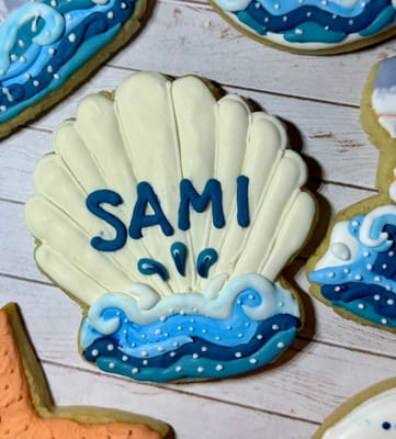 All photos — custom decorated cookies by Dreams of Buttercream