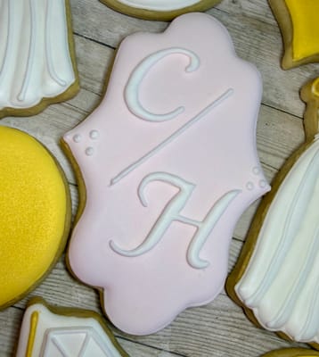 All photos — custom decorated cookies by Dreams of Buttercream
