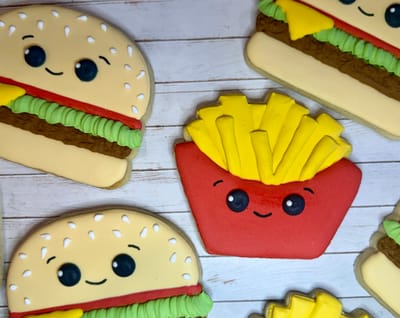 All photos — custom decorated cookies by Dreams of Buttercream