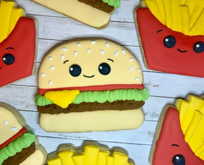 All photos — custom decorated cookies by Dreams of Buttercream