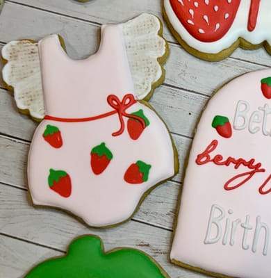 All photos — custom decorated cookies by Dreams of Buttercream
