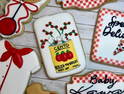 Custom decorated cookies by Dreams of Buttercream