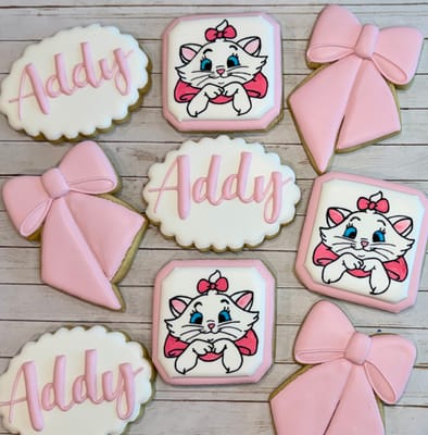 Birthday — custom decorated cookies by Dreams of Buttercream