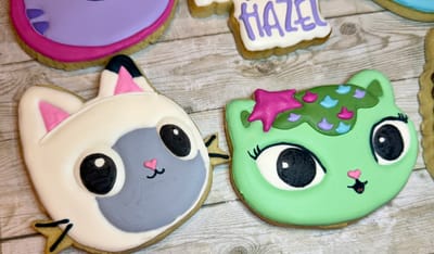 Birthday — custom decorated cookies by Dreams of Buttercream
