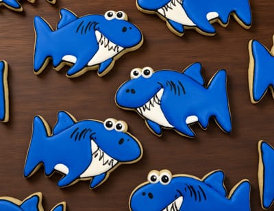 All photos — custom decorated cookies by Dreams of Buttercream